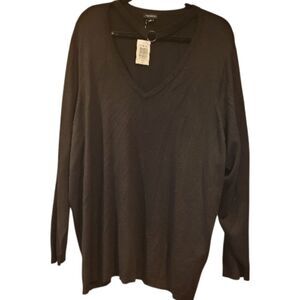 NWT Torrid Black Choker Sweater Size‎ 5X